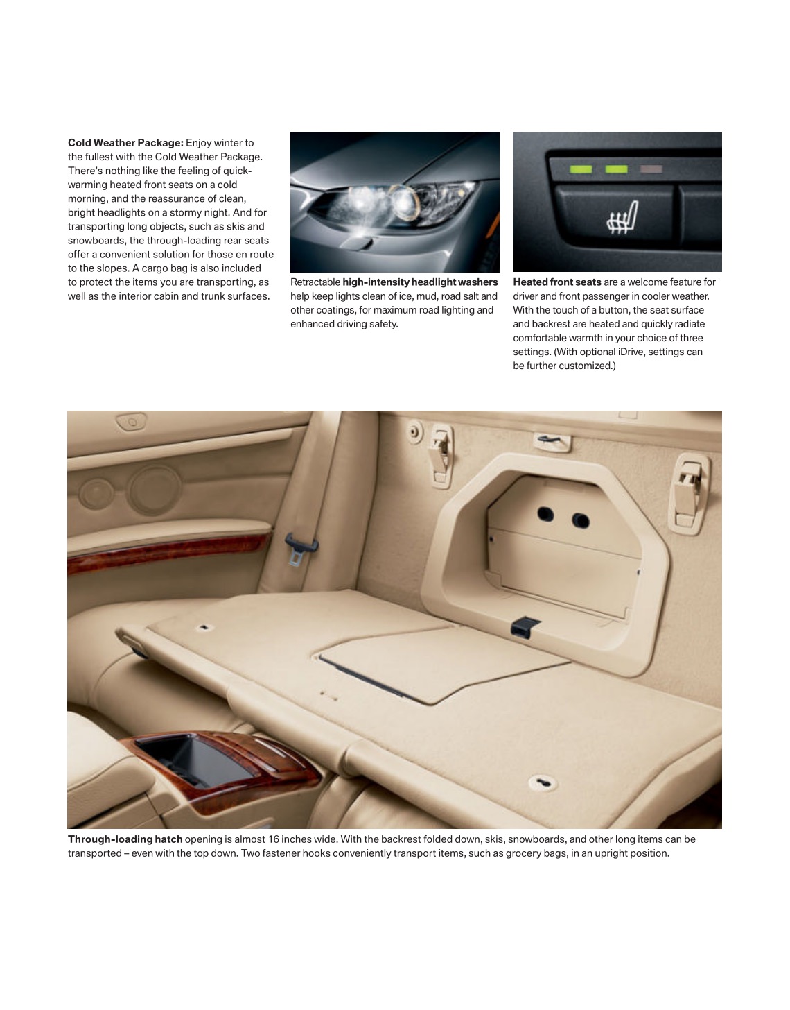 2008 BMW 3-Series Convertible Brochure Page 17